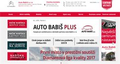 Desktop Screenshot of citroen-babis.cz